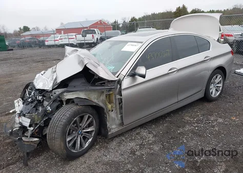 2015 BMW 528I xDrive из США, поврежденный, VIN WBA5A7C58FG143844